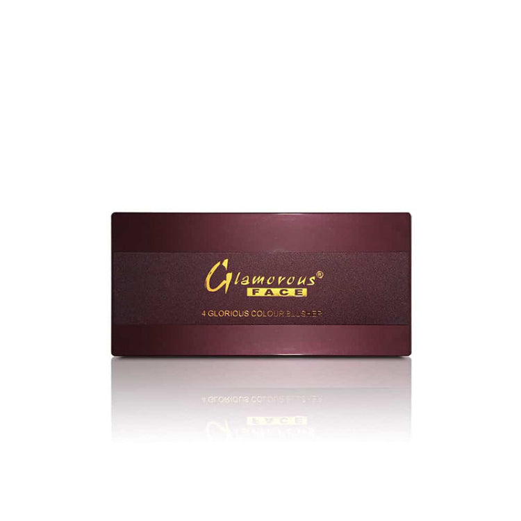 Glamorous Face makeup palette packaging on a white background