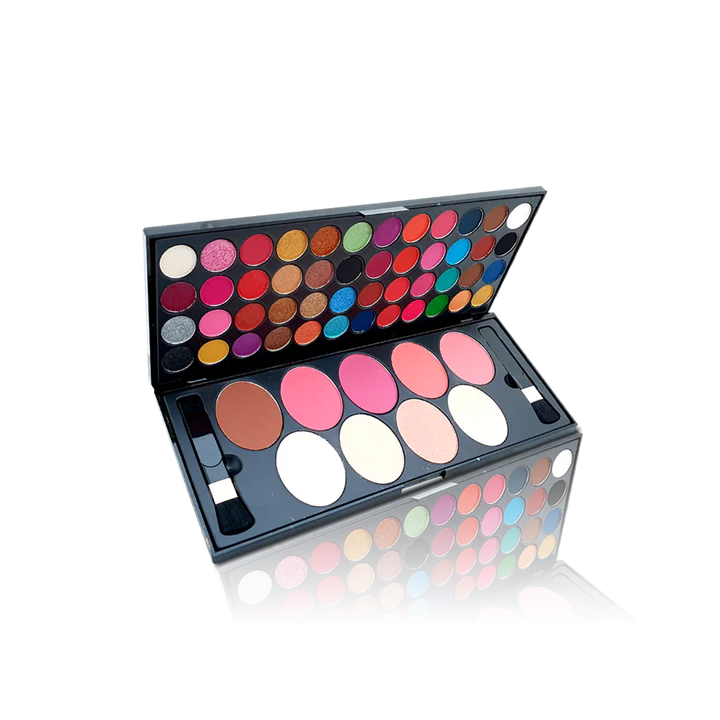 Color Institute 24+24+9 Highlighter, Eyeshade & Blushon Kit