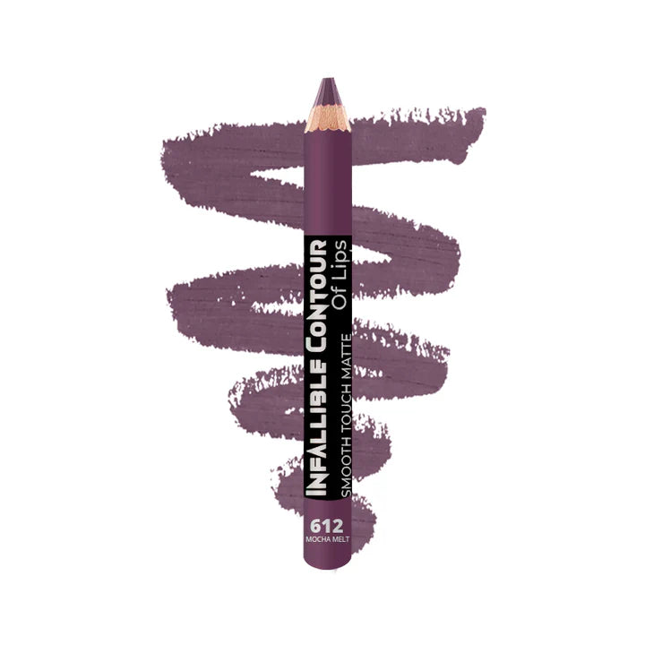 Glamorous Face Infallible Contour Smooth Touch Matte Jumbo Eye & Lip Pencil