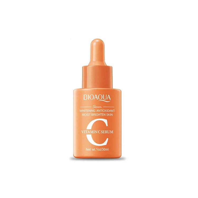 Bioaqua Vitamin C serum bottle on a white background