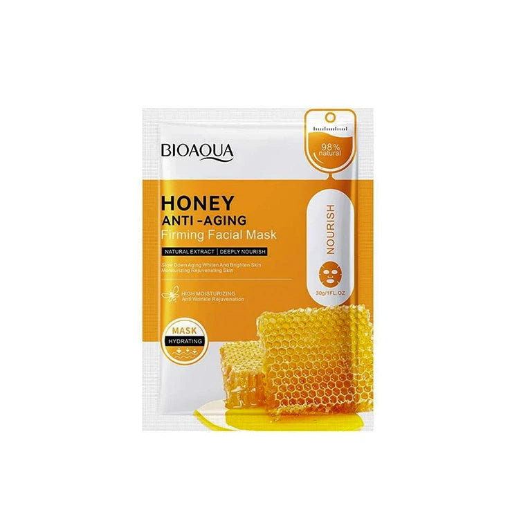 BIOAQUA Honey Anti-Aging Firming Nourish Facial Mask