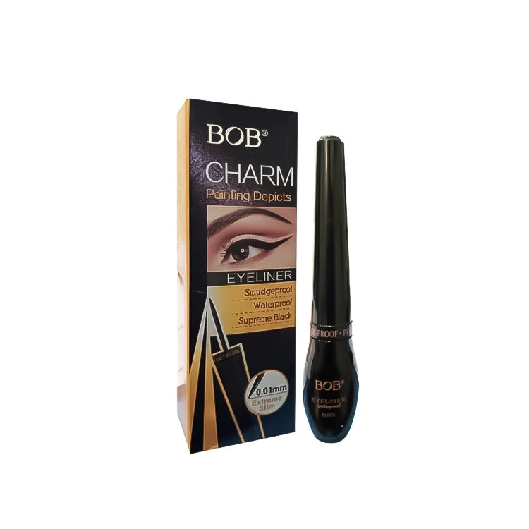 BOB Charm eyeliner with packaging on a white background