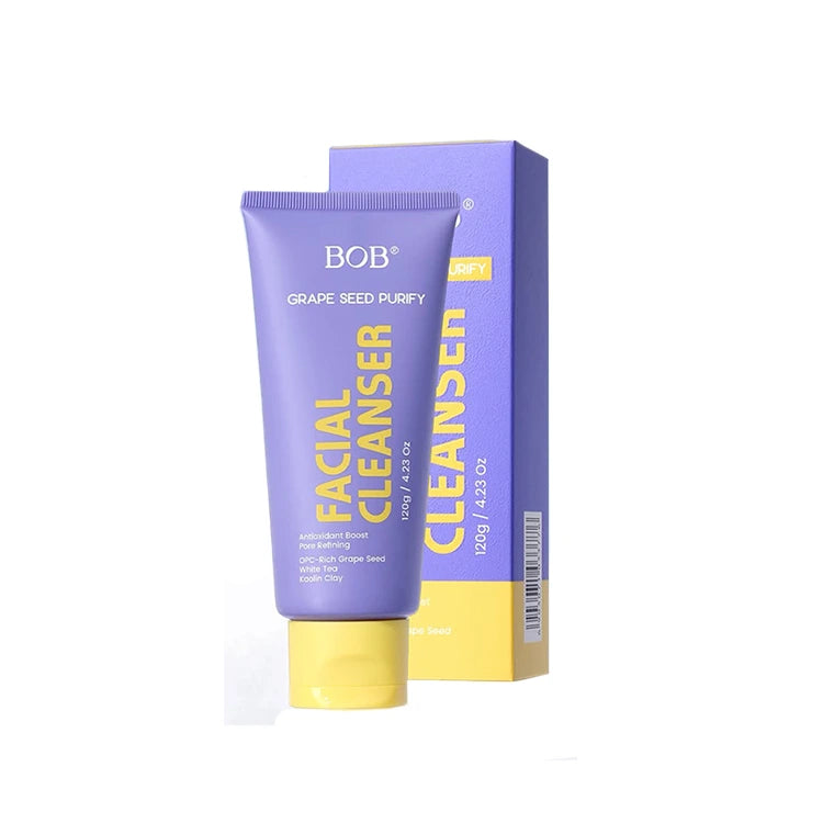 BOB Grape Seed Purify Facial Cleanser - Antioxidant Boost Pore Refining