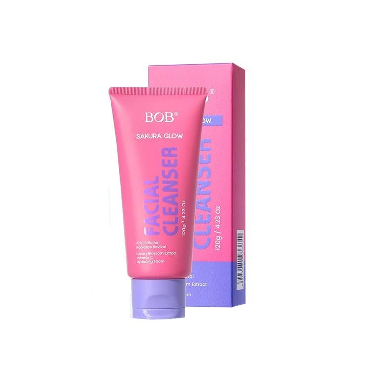 BOB Sakura Glow Facial Cleanser - Anti-Pollution Radiance Revival