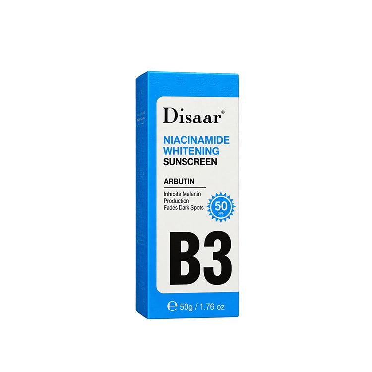 Disaar Niacinamide Whitening Sunscreen SPF 50 – Arbutin