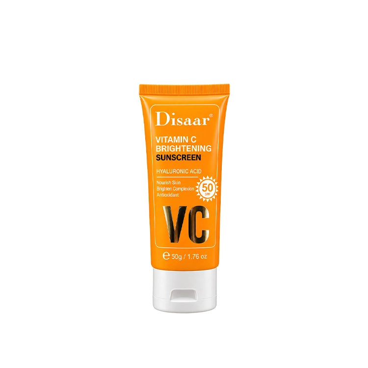 Disaar Vitamin C Brightening Sunscreen SPF 50 – Hyaluronic Acid