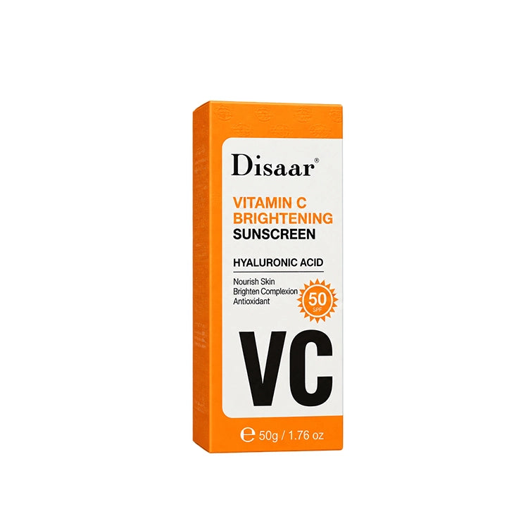 Disaar Vitamin C Brightening Sunscreen SPF 50 – Hyaluronic Acid