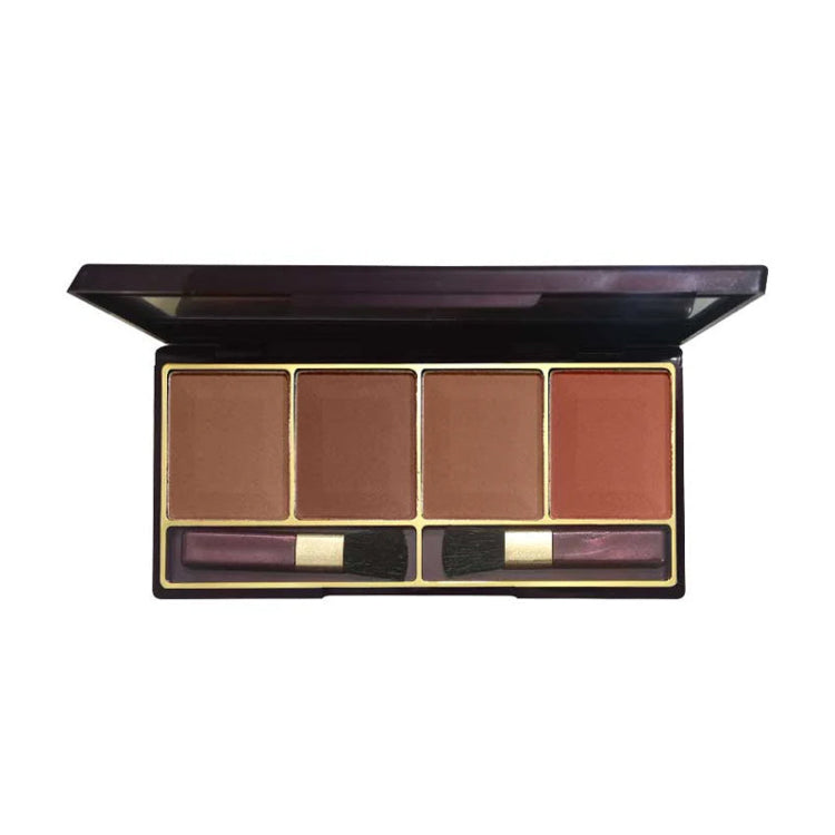Glamorous Face 4 Color Contour & Bronzer Palette (2 Groups)