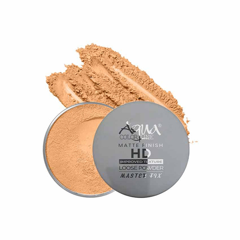 Aqua Color Line Matte Finish HD Loose Powder