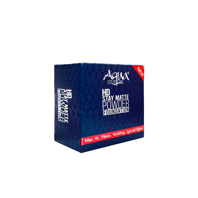 Aqua Color Line Hd Stay Matte Powder Foundation