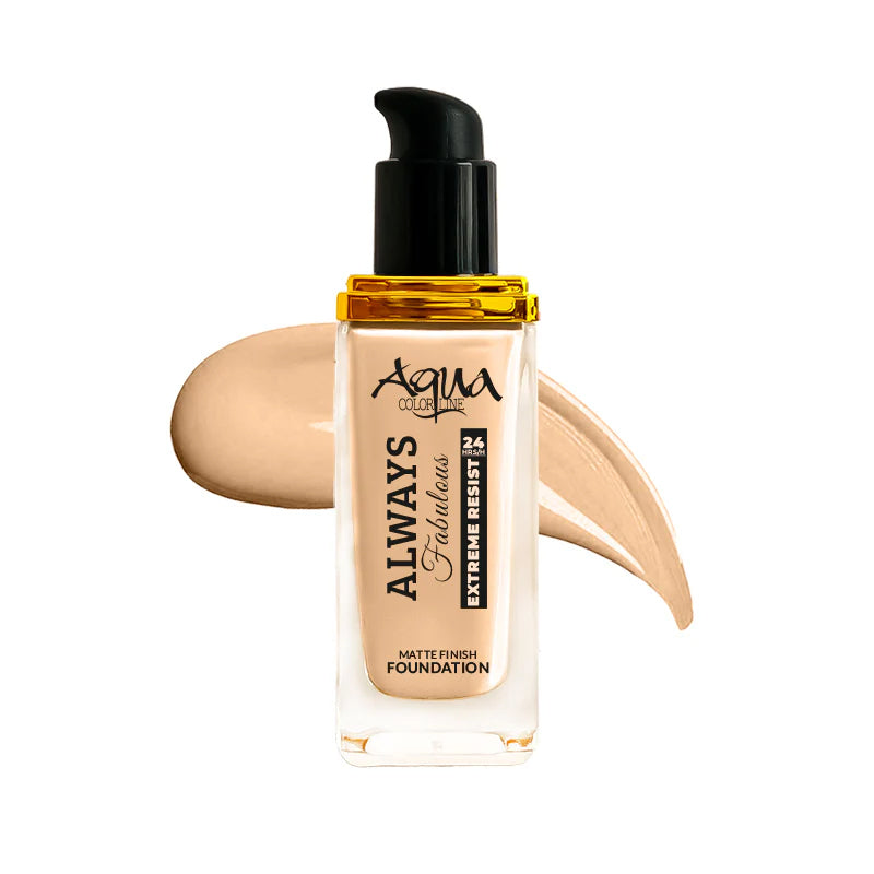 Aqua Color Line Always Fabulous Matte Finish Foundation