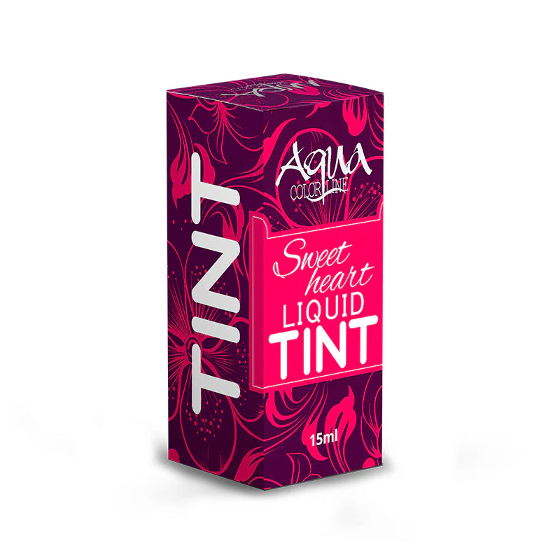 Aqua Color Line Sweet Heart Tint