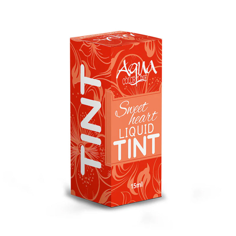 Aqua Color Line Sweet Heart Tint