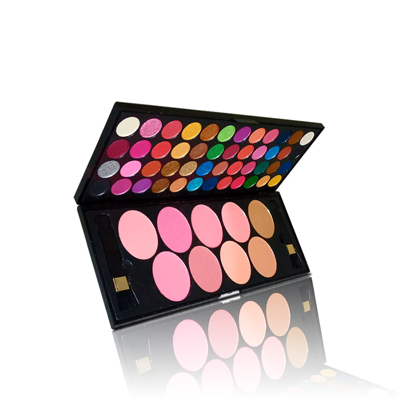 Glamorous Face 24+24+9 Matte, Velvet Eyeshade & Blushon Kit