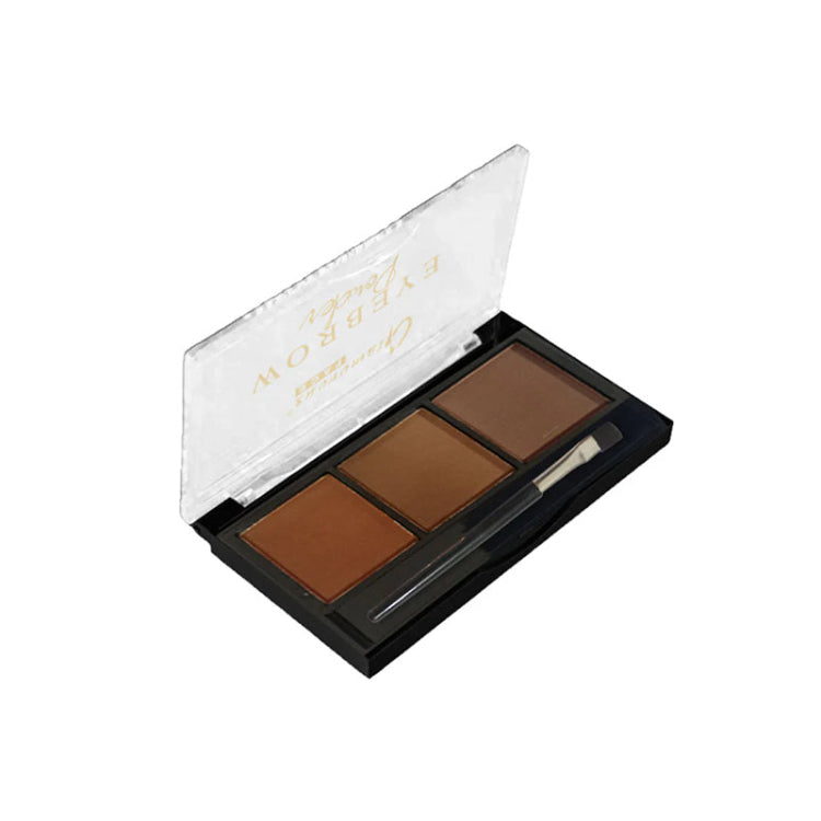 Glamorous Face 3 Color Eyebrow Powder Kit – Perfectly Defined Brows