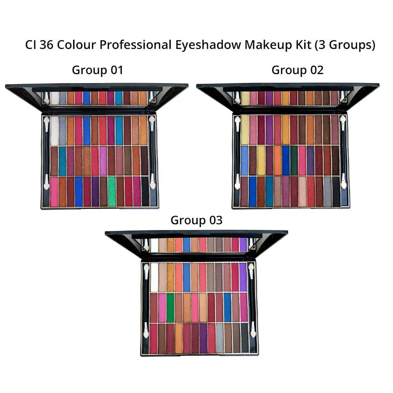 Color Institute 36 Colour Professional Eyeshadow Makeup Kit