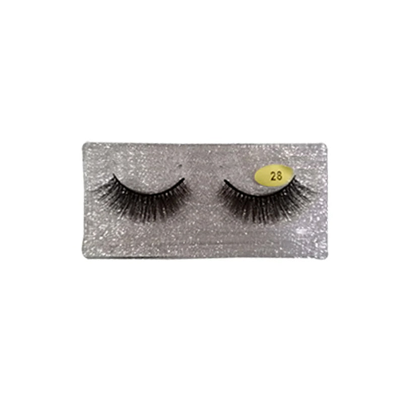 Glamorous Face 8D Mink Hair Eyelashes 10 Pieces GF 8066