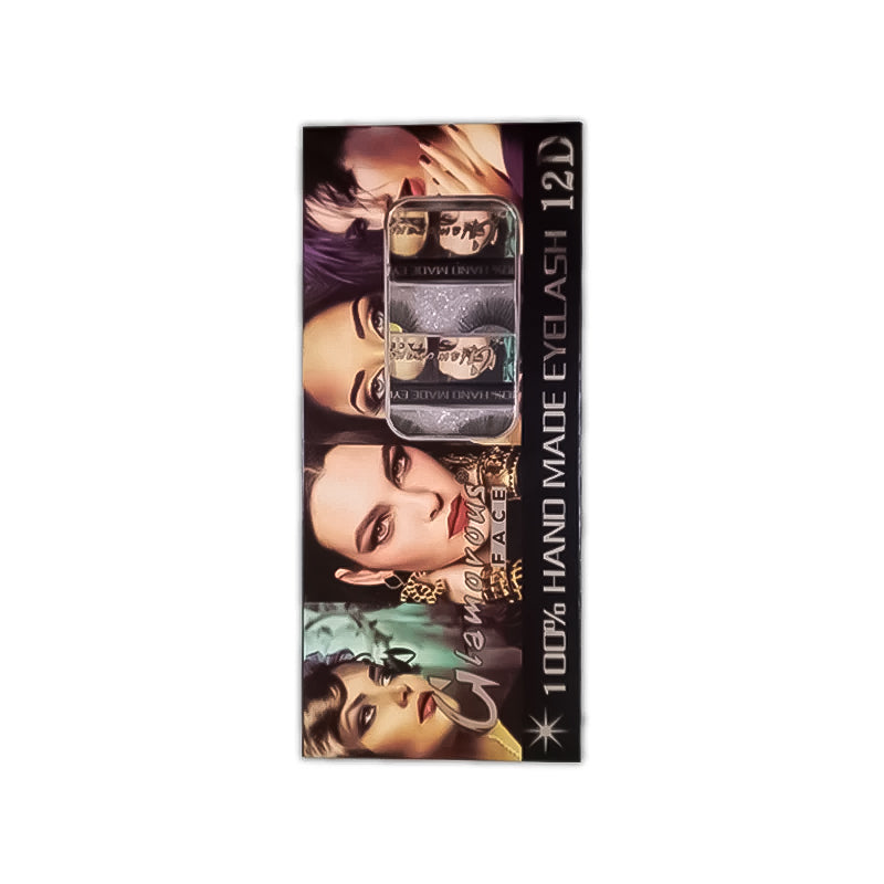 Glamorous Face 12D Mink Hair Eyelashes 10 Pieces GF 8067