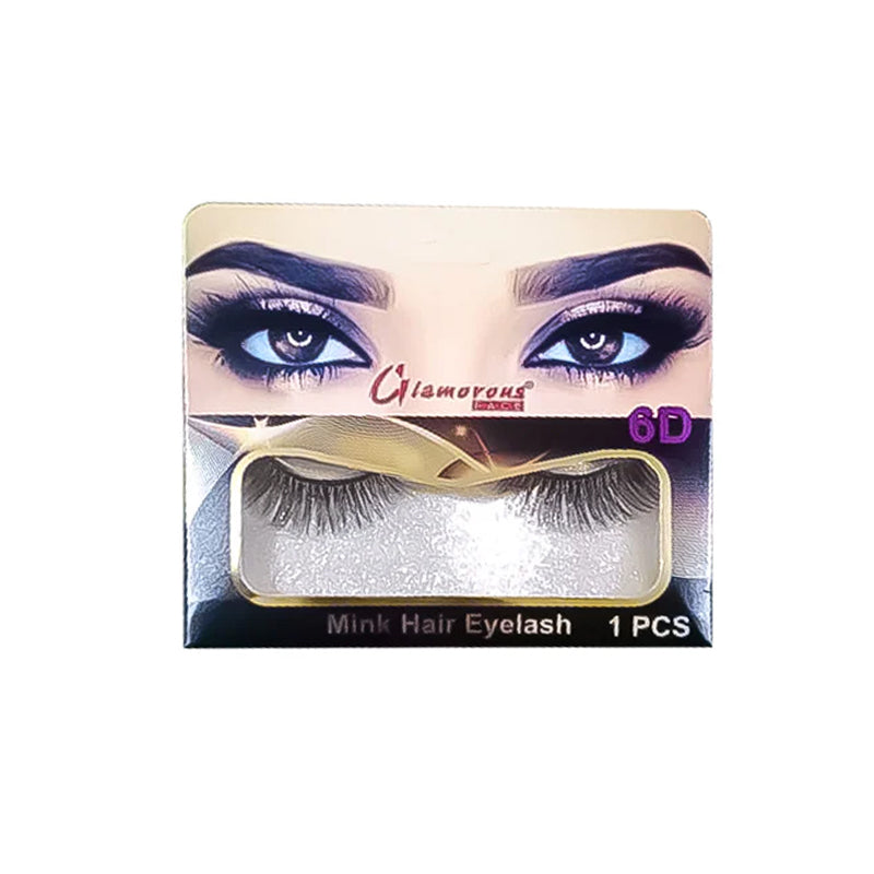Glamorous Face 6D Mink Hair Eyelashes 10 Pieces GF 8064