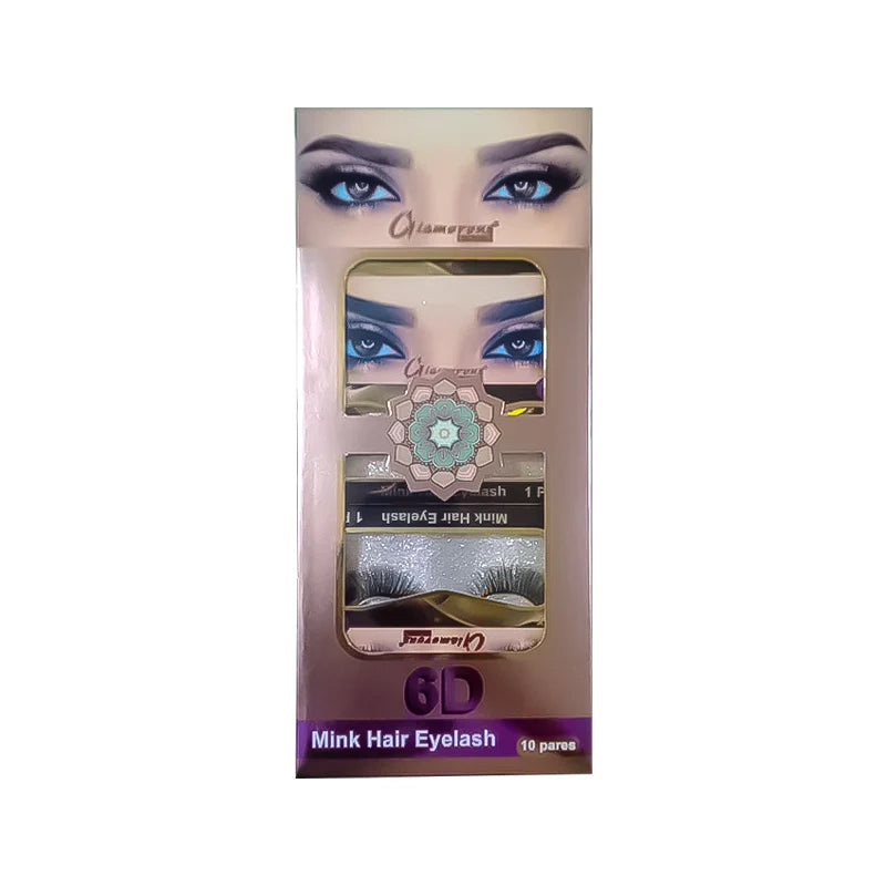 Glamorous Face 6D Mink Hair Eyelashes 10 Pieces GF 8064