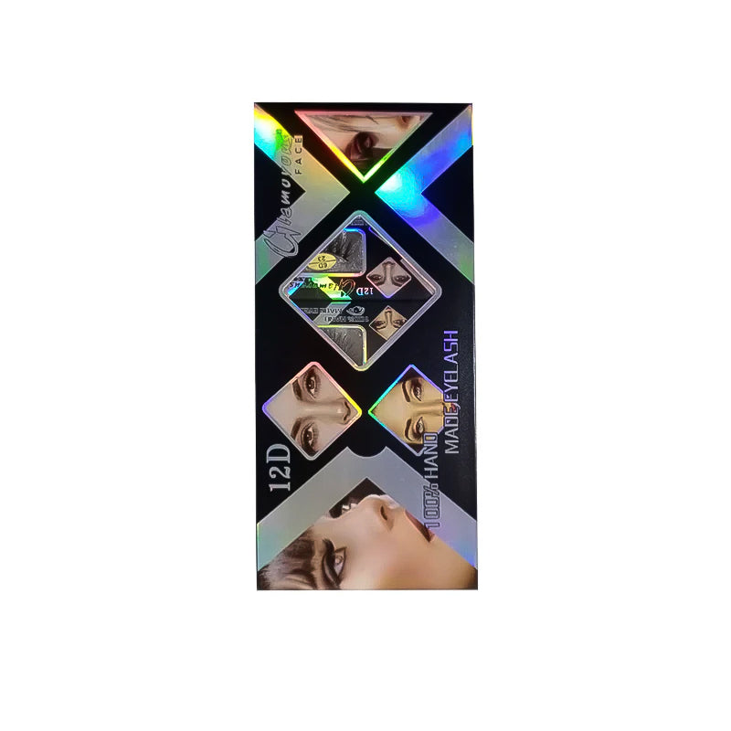 Glamorous Face 12D Mink Hair Eyelashes 10 Pieces GF 8068