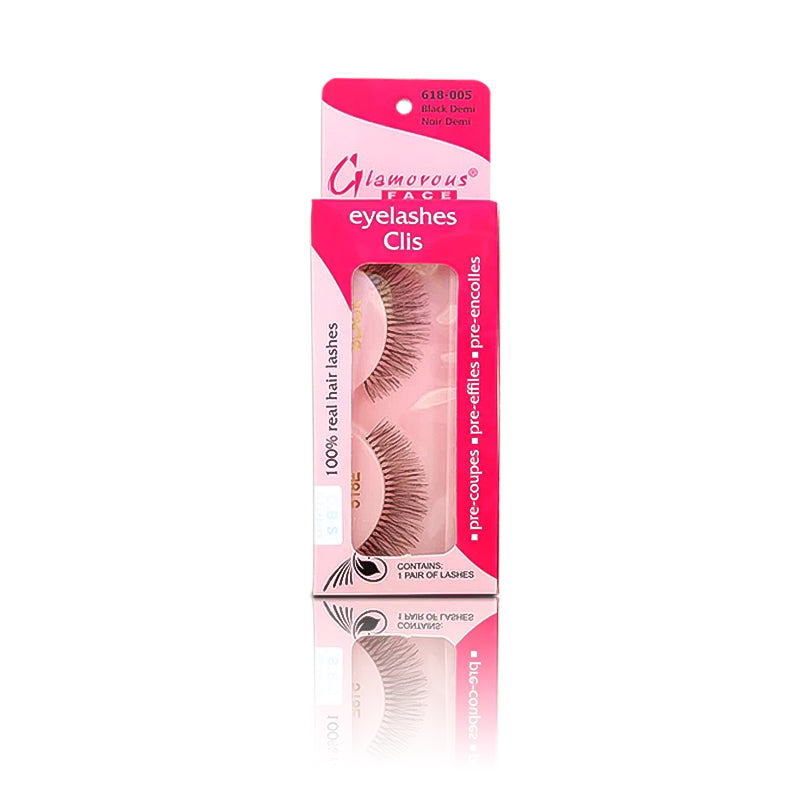 Glamorous Face Eyelashes (6 Shades)