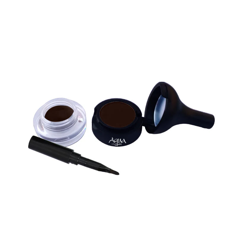 Aqua Color Line 3D Eyebrow Powder & Gel Eyeliner