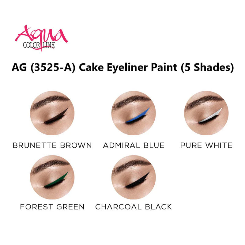 Aqua Color Line Cake Eyeliner
