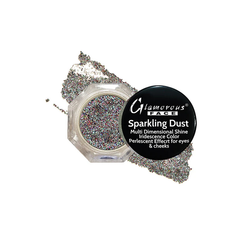 Glamorous Face Sparkling Dust