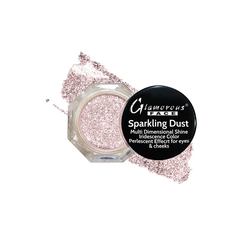 Glamorous Face Sparkling Dust