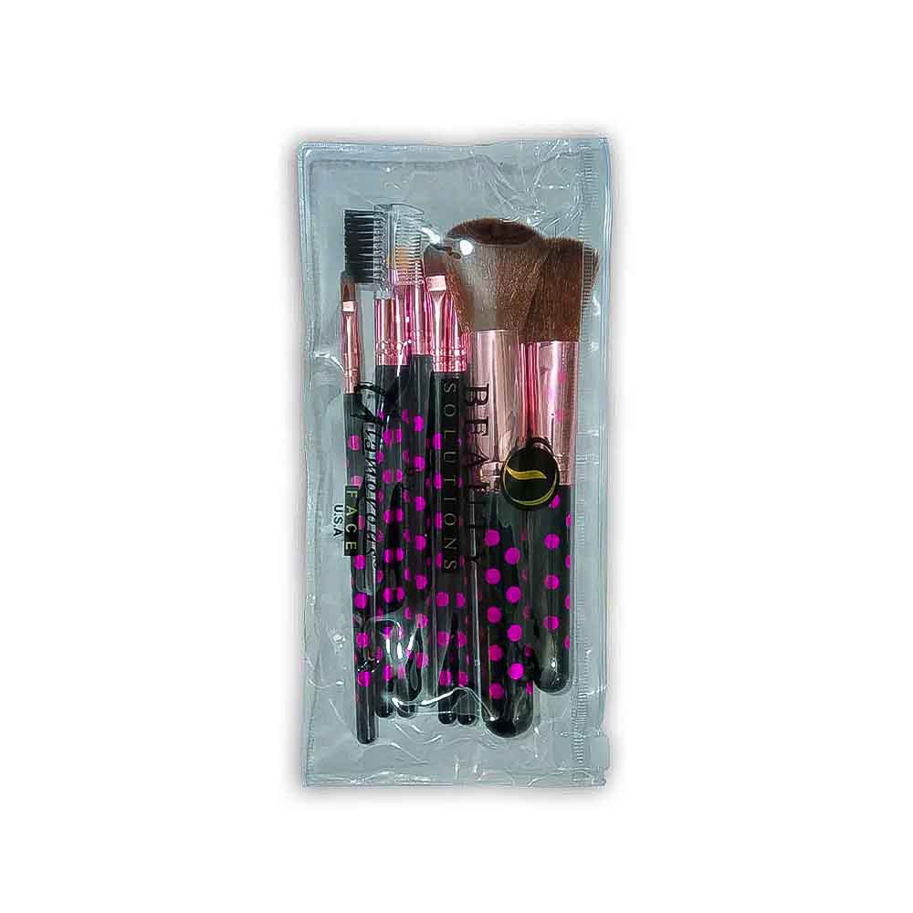 Glamorous Face Pouch Brush set