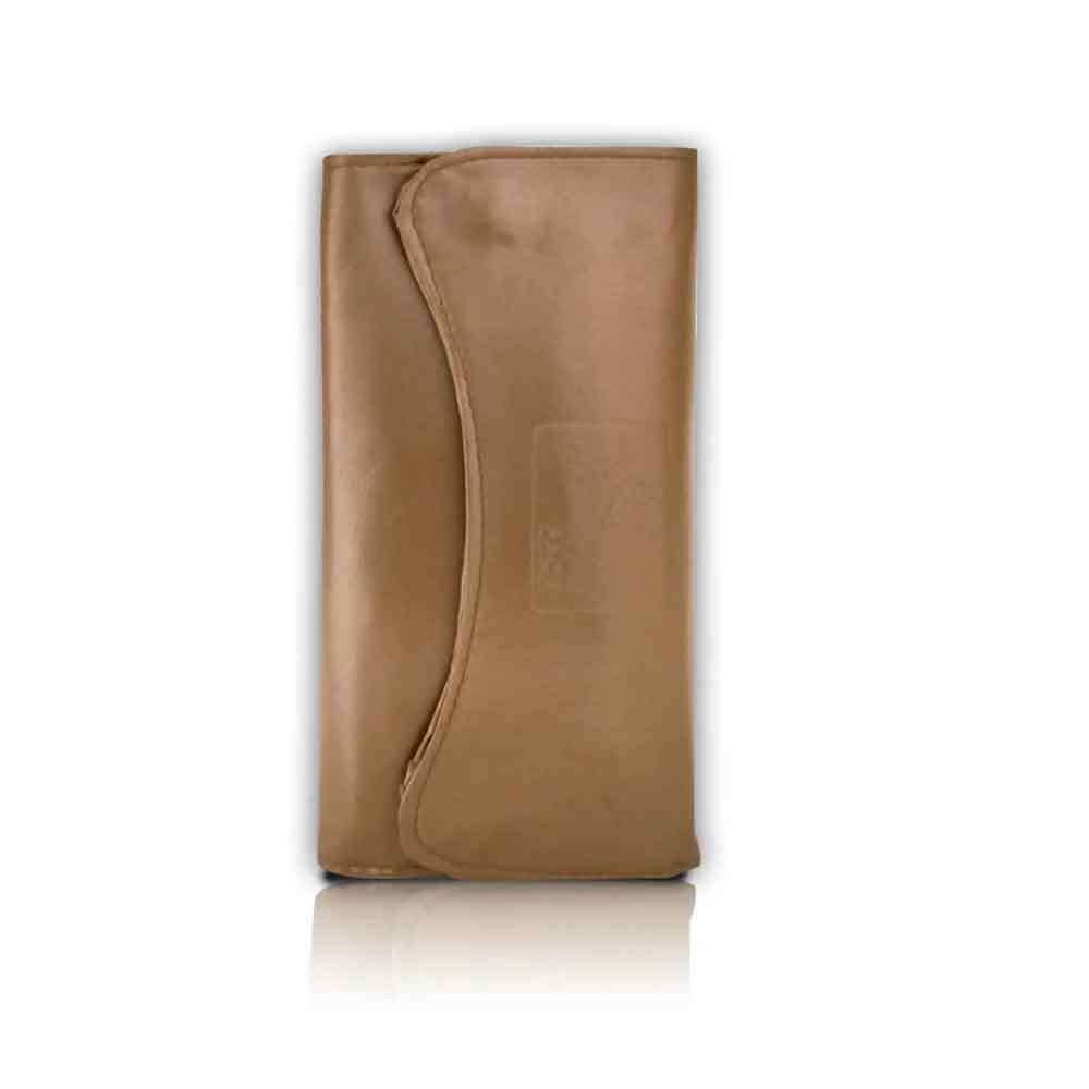 Glamorous Face 15 Piece Leather Brush set