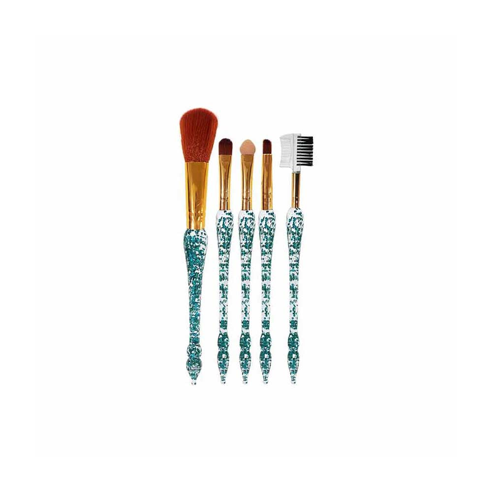 Glamorous Face 5 In 1 Makeup Brush Set