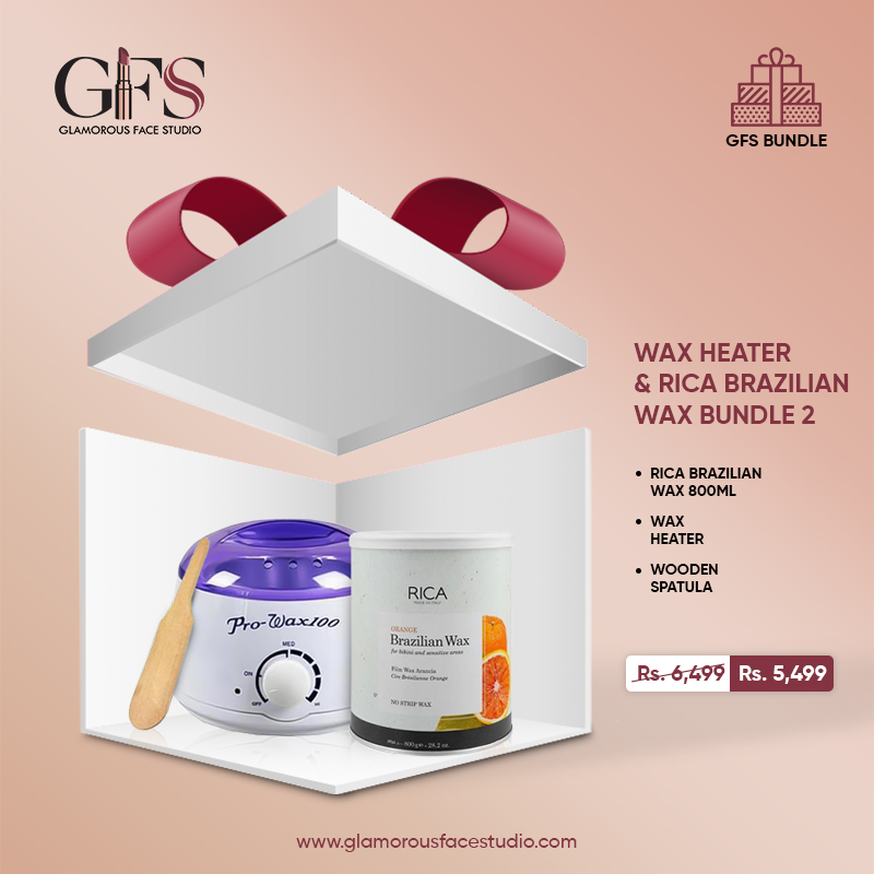 WAX HEATER & RICE BRAZILIAN WAX BUNDLE 2