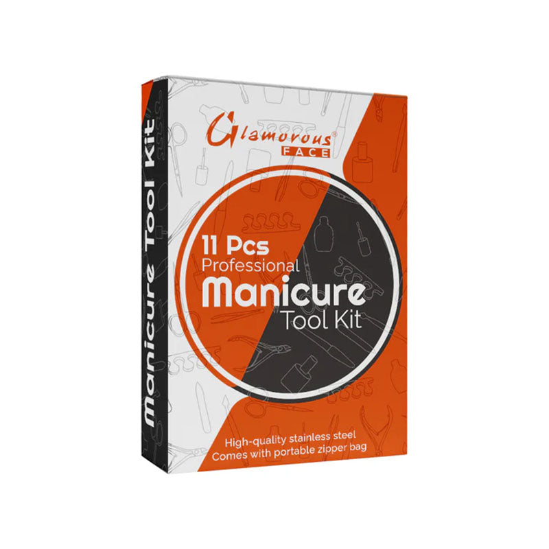 Glamorous Face 11 Pieces Professional Manicure Tool Kit