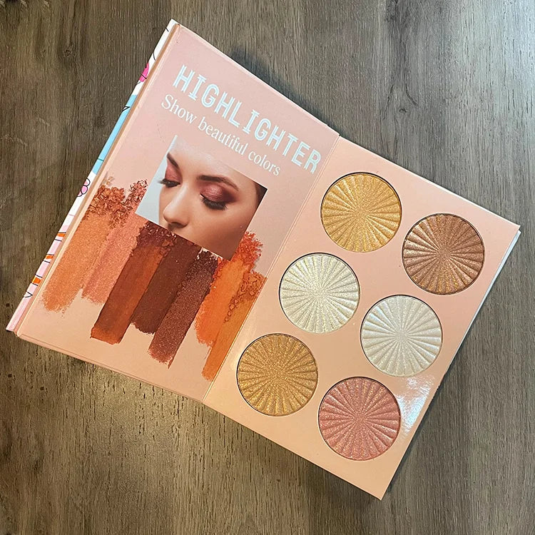 Mocallure 4 in 1 Floral Beauty Palette Book