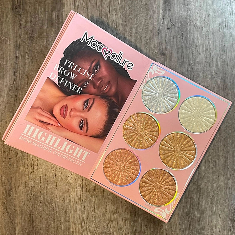 Mocallure 5 in 1 Coral Glow Beauty Book