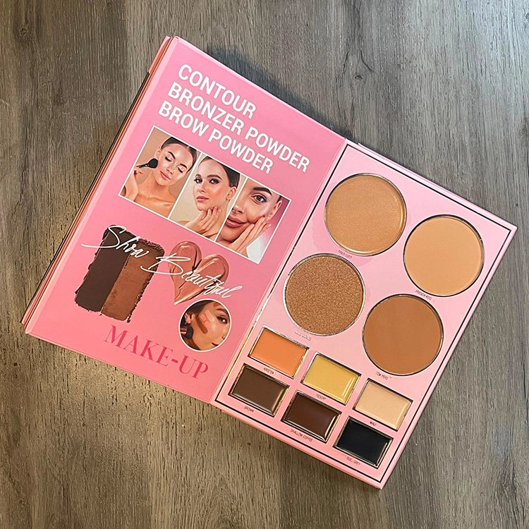 Mocallure 5 in 1 Leopard Queen Palette