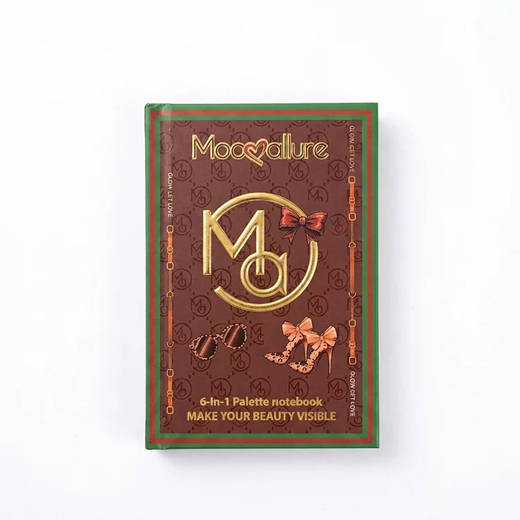 Mocallure 6 in 1 Palette Notebook Glow Let Love