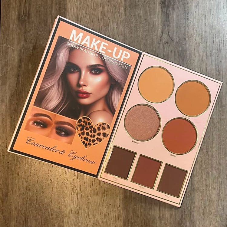 Mocallure 6 in 1 Palette Notebook Make Your Beauty Visible