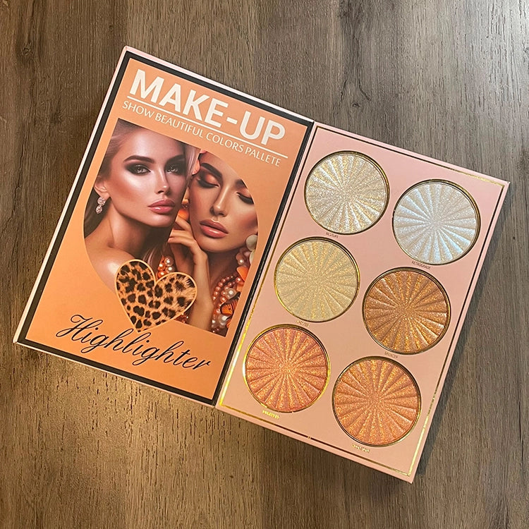 Mocallure 6 in 1 Palette Notebook Make Your Beauty Visible
