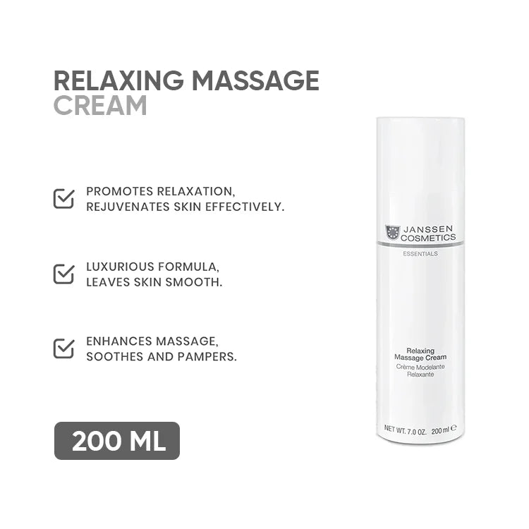 Janssen - Relaxing Massage Cream 200 ml