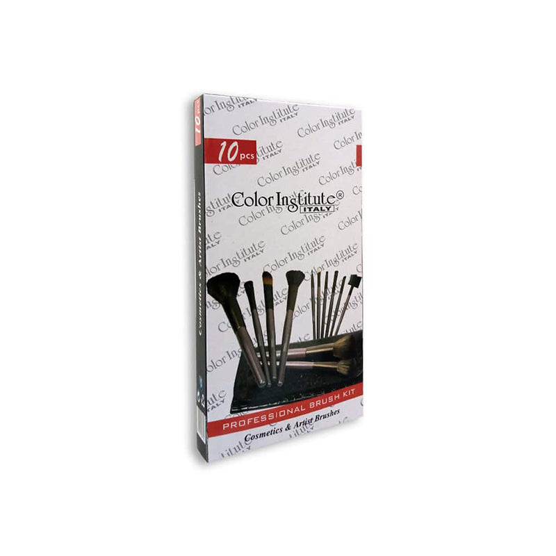 Color Institute Italy professional brush kit packaging on a white background