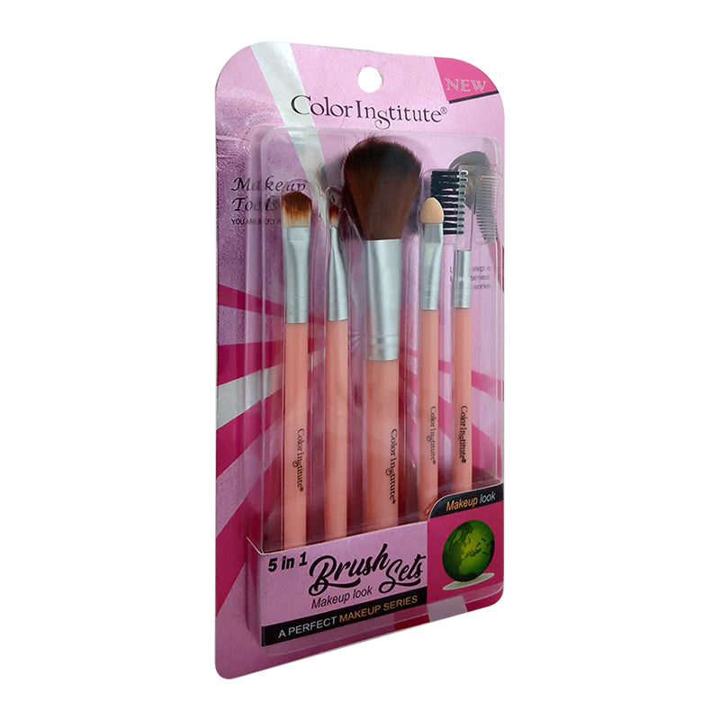Color Institute makeup brush set packaging on a white background