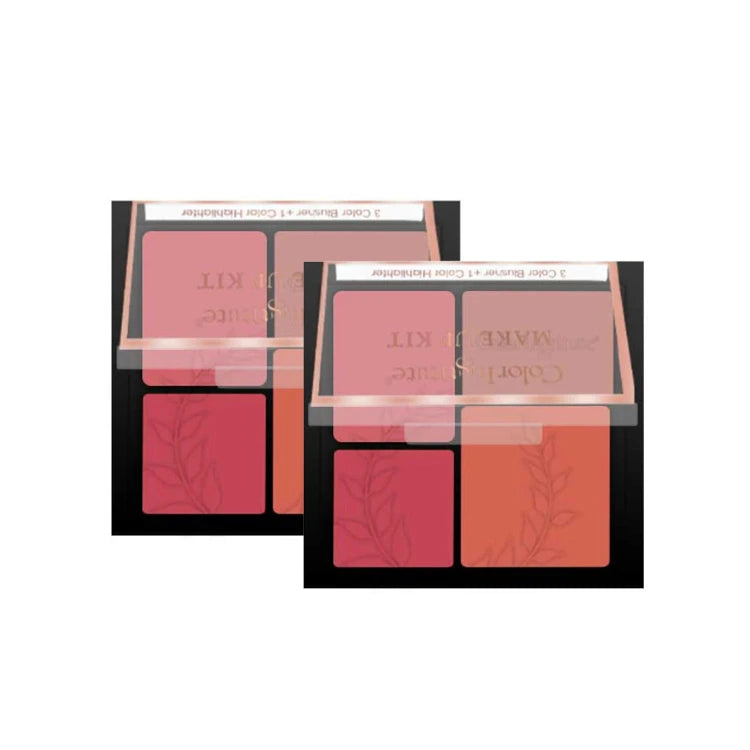 Color Institute 4 Color Blusher Makeup Kit