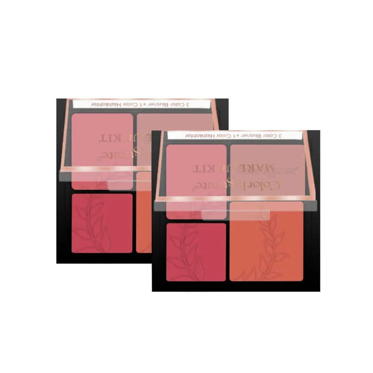Color Institute 4 Color Blusher Makeup Kit