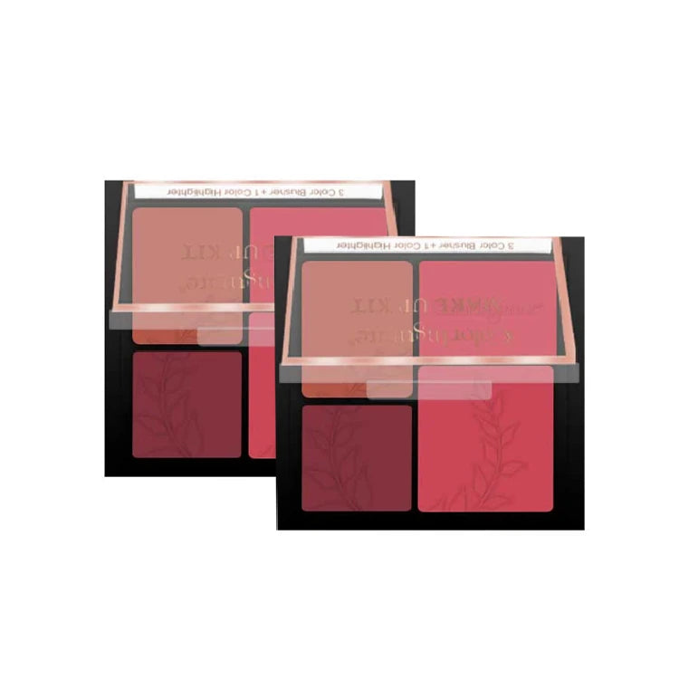Color Institute 4 Color Blusher Makeup Kit