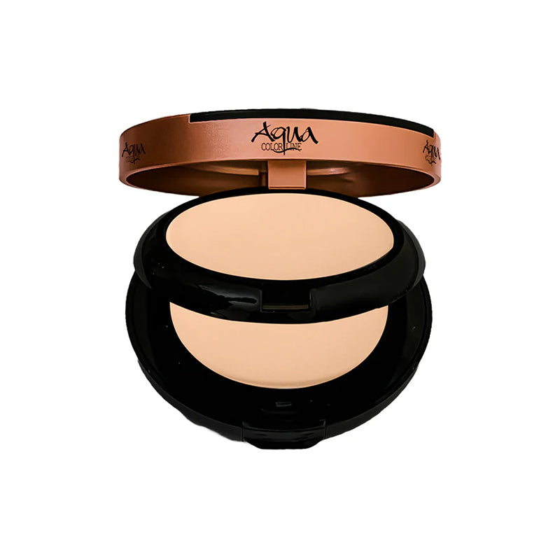 Aqua Color Line Prime & Fine Mattifying Double Face Powder