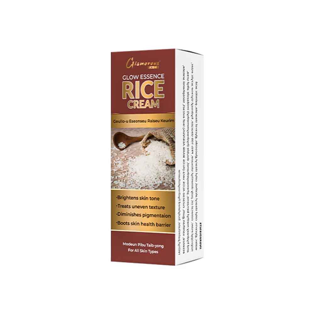 Glamorous Face Glow Rice Brightening Cream Rice Cream