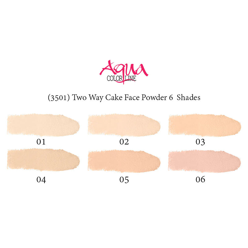 Aqua Color Line Compact Powder